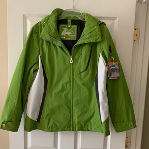 Zero Xposur Lime Green Women’s Winter Coat
